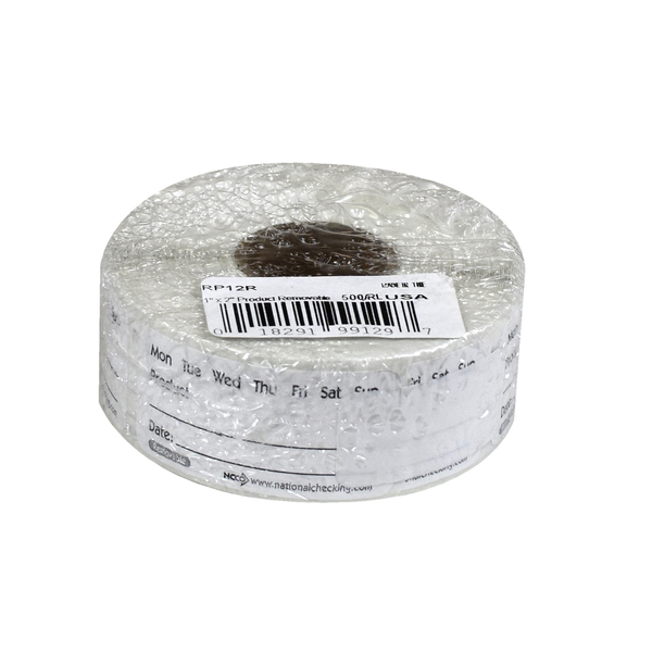 National Checking National Checking 1X2 Removable Product Labels, PK500 RP12R